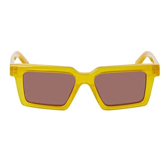 NEW OFF-WHITE EYEGLASSES YELLOW UNISEX EYEWEAR OFF-WHITE OERI142 WINDSOR 1864